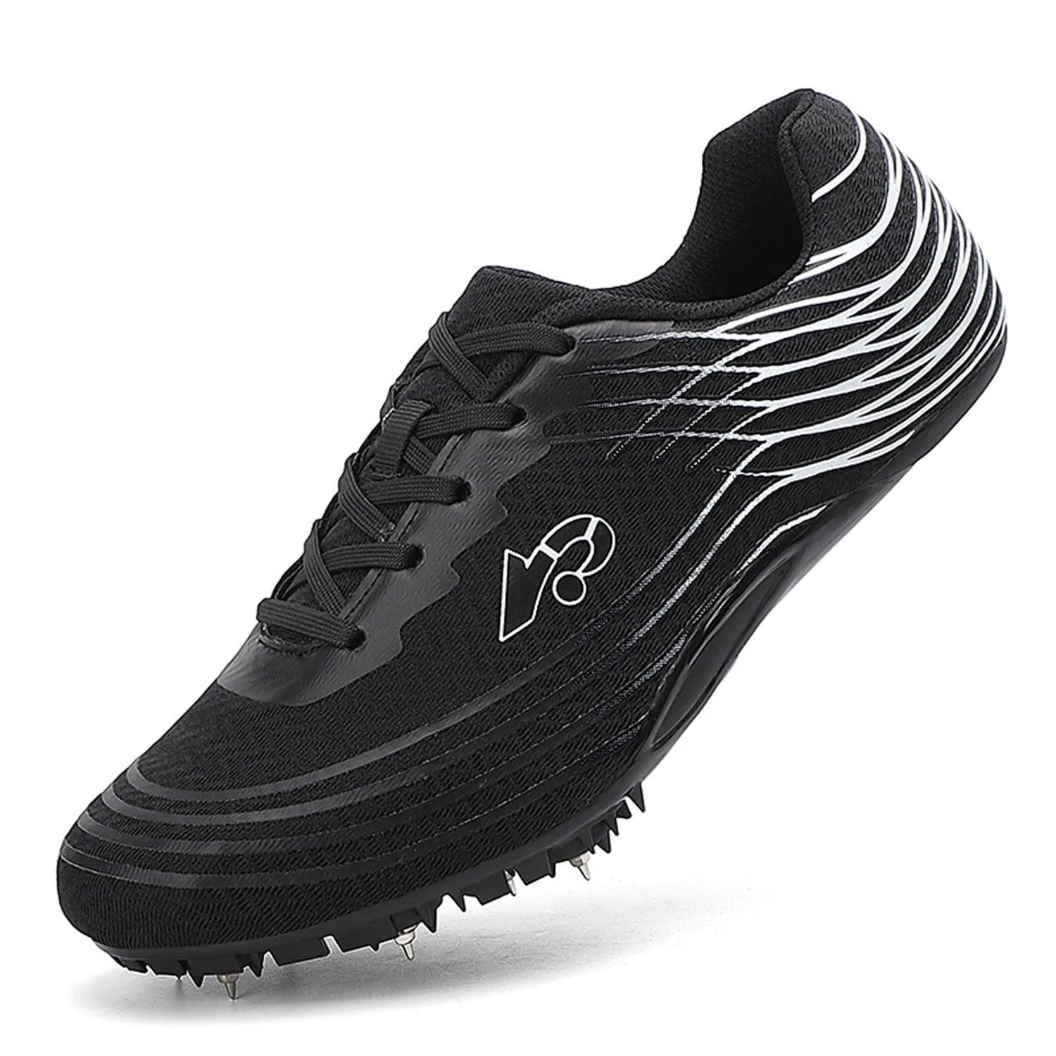 Детские кроссовки для легкой атлетики с 8 шипами REIJAX, Black