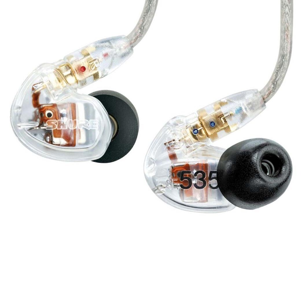 Наушники-вкладыши Shure SE535, прозрачный — фото 2