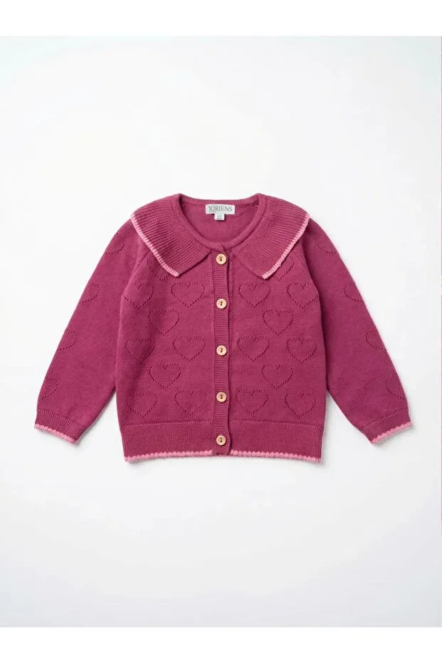 Детский кардиган с принтом Loving affection Joriens, Pink