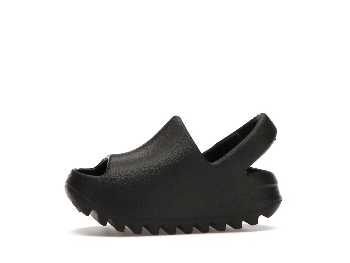 Детские сандалии-слайды с ремешком Yeezy Slide Adidas, Onyx/Onyx/Onyx — фото 3