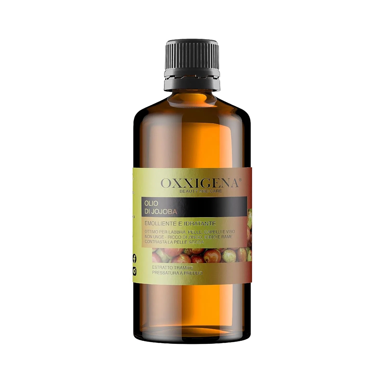 Масло для тела и волос Jojoba Oil, 1000 мл, OXXIGENA