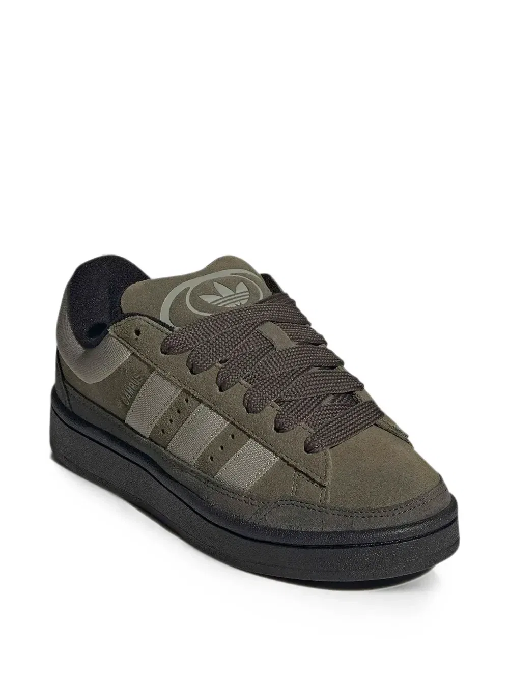 Кроссовки Campus с логотипом Adidas Kids, зеленый
