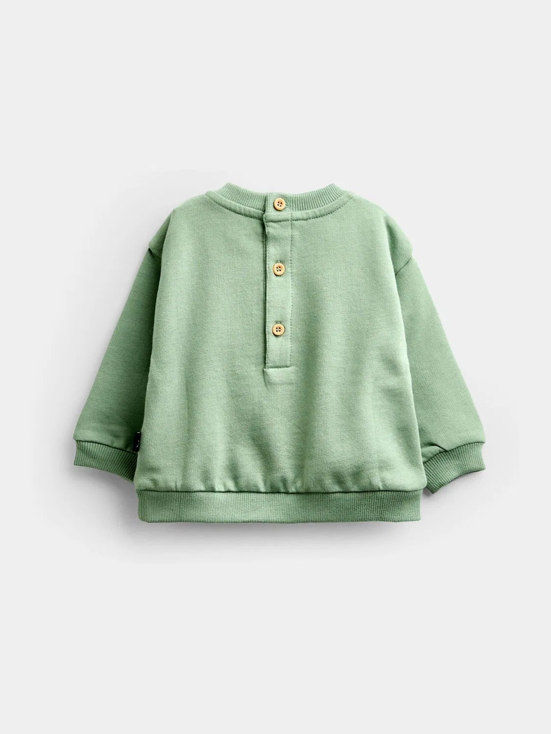 Набор детских аппликаций Jojo Maman Bébé Green Farmyard Sweatshirt & Jogger — фото 3