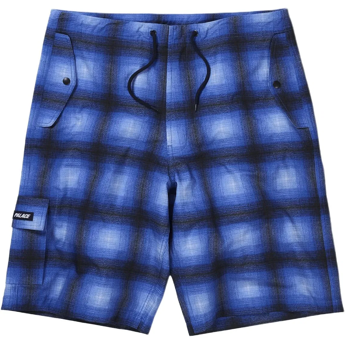 Детские шорты с принтом Over SHORT NAVY GHOST CHECK PALACE