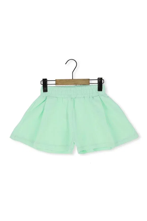 Детские шорты для девочек с широкой штаниной Atabay, Mint Green
