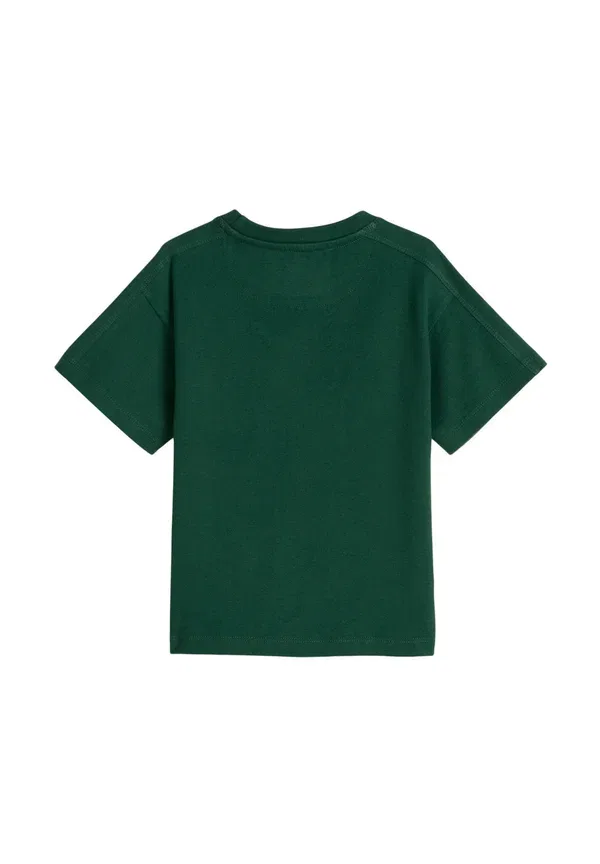 Футболка хлопковая Print T-shirt, grass green Marc O'Polo, зеленый — фото 4