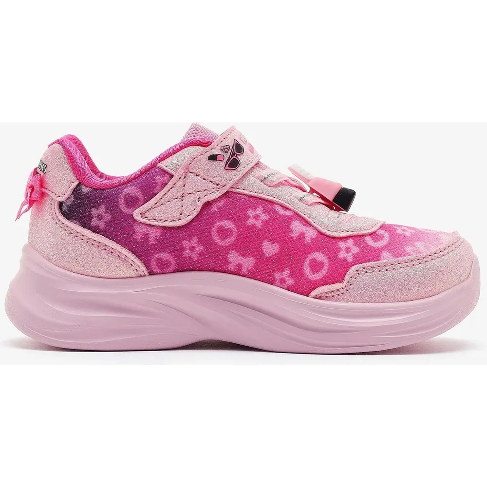 Детские кроссовки для девочек с шнуровкой Power Jams 2.0 Skechers — фото 2