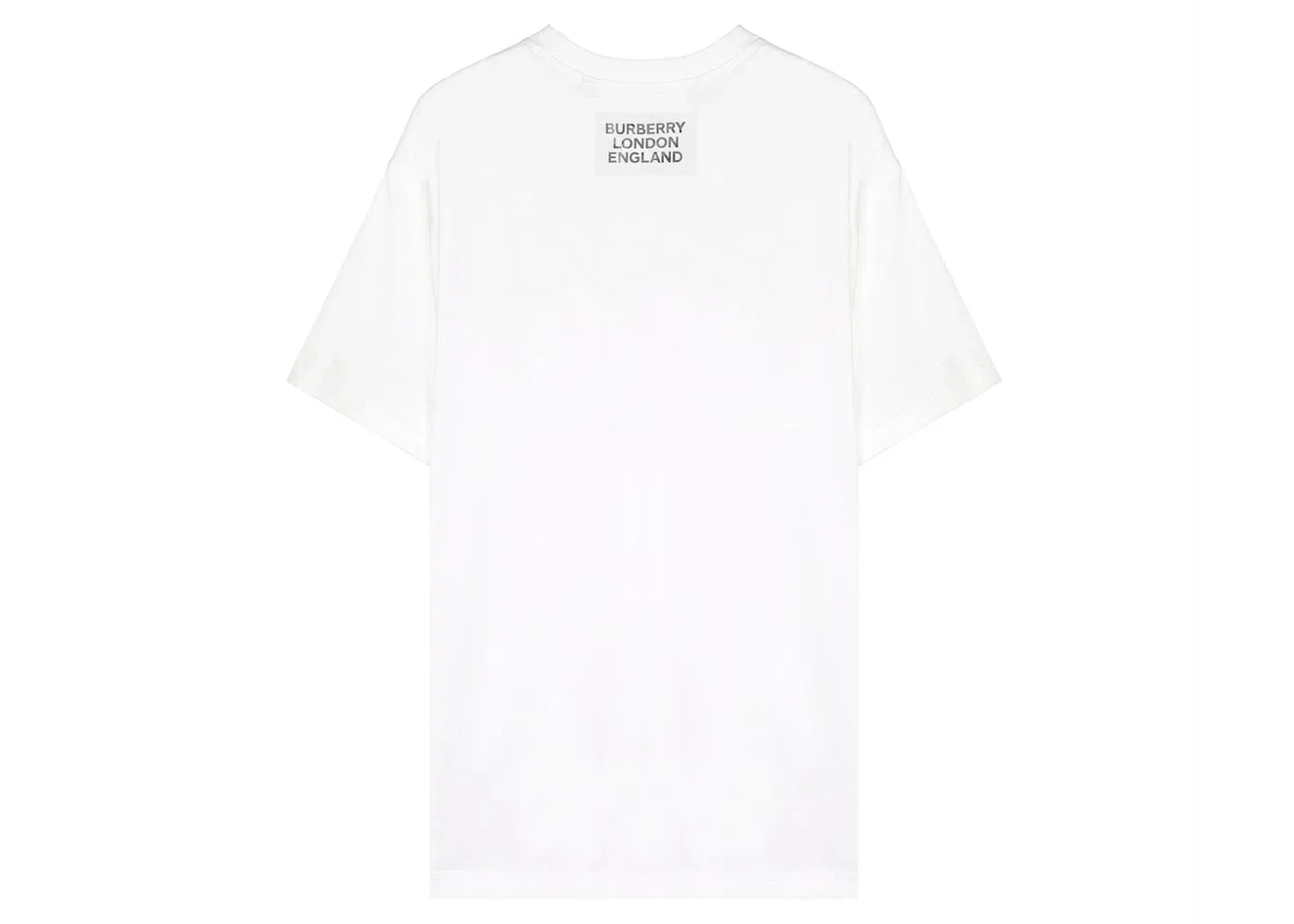 Женская футболка с принтом Burberry T-shirt, White — фото 2