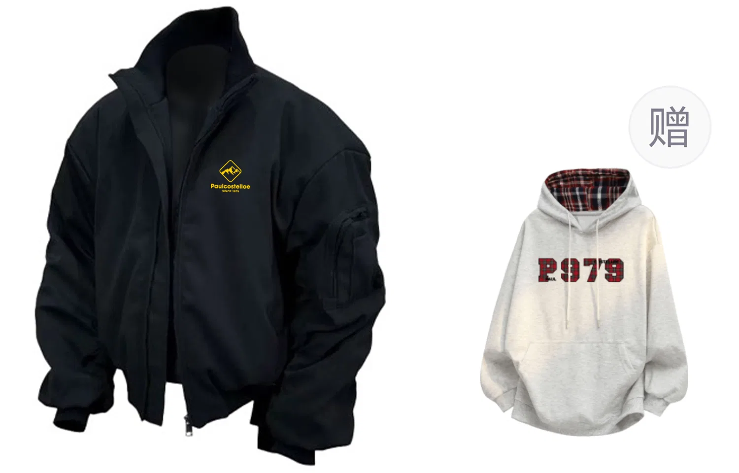 Детский жакет с воротником-стойкой, с принтом, Black Yellow, Plaid Sweatshirt, Paul Costelloe