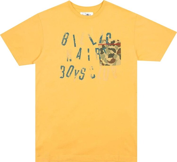

Футболка Billionaire Boys Club Camo Pocket Tee 'Yellow', желтый