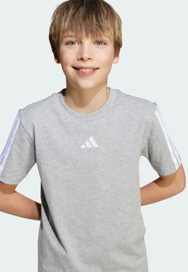 Базовая футболка Essentials - базовая футболка Adidas Performance, серый — фото 4