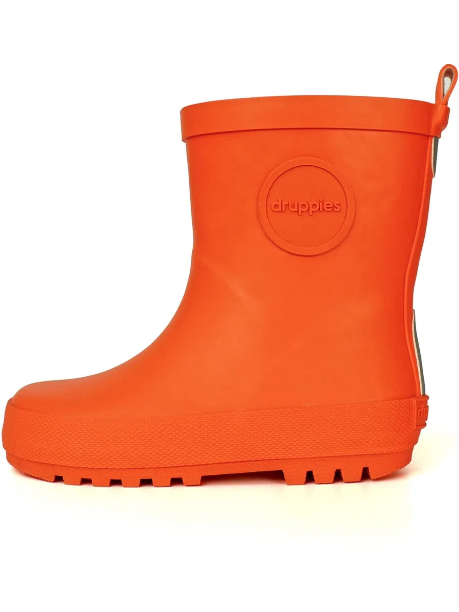 Резиновые сапоги Regenstiefel Adventure Regenstiefel in knaloranje в оранжевом цвете druppies — фото 2