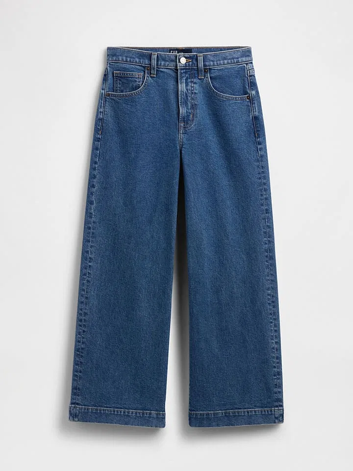 Женские джинсы свободного кроя Comfort fit GAP, Blue — фото 3