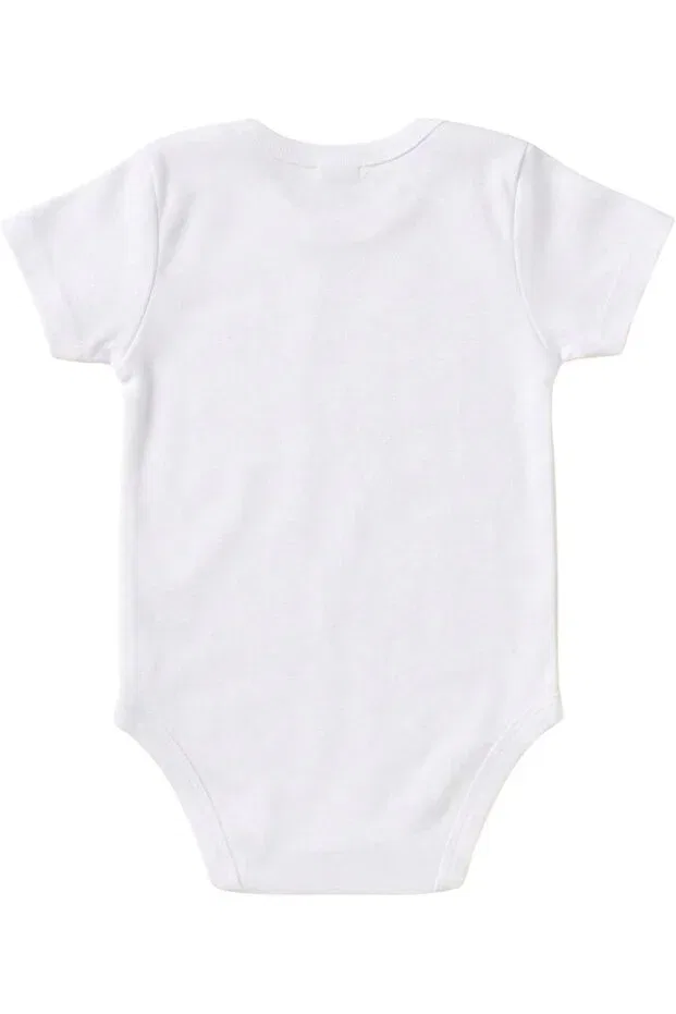 Детское боди для новорожденных с принтом Aunt's Honey and Little Bird Babylimon, White — фото 3