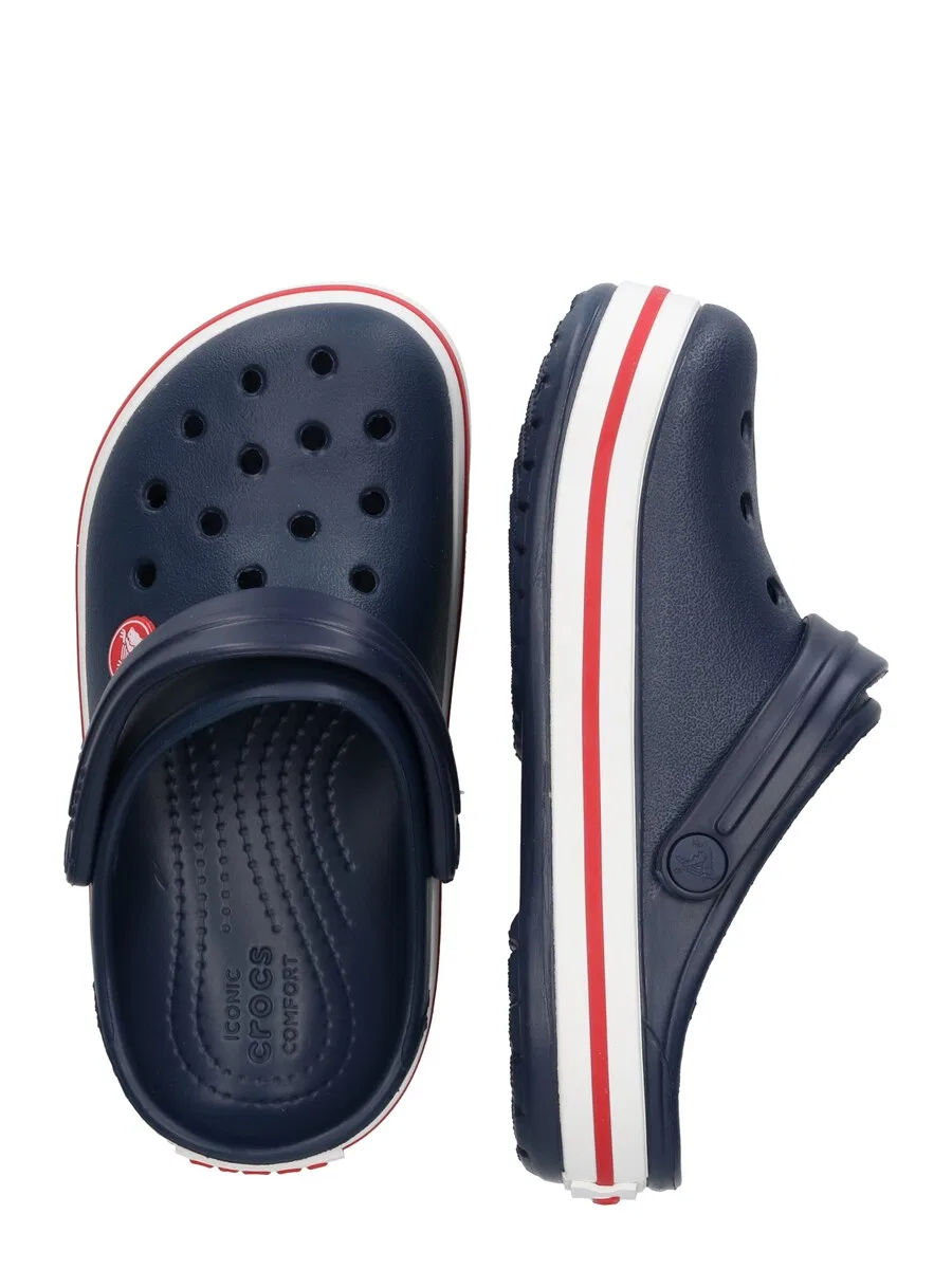 Сандалии Crocs темно-синего цвета — фото 2