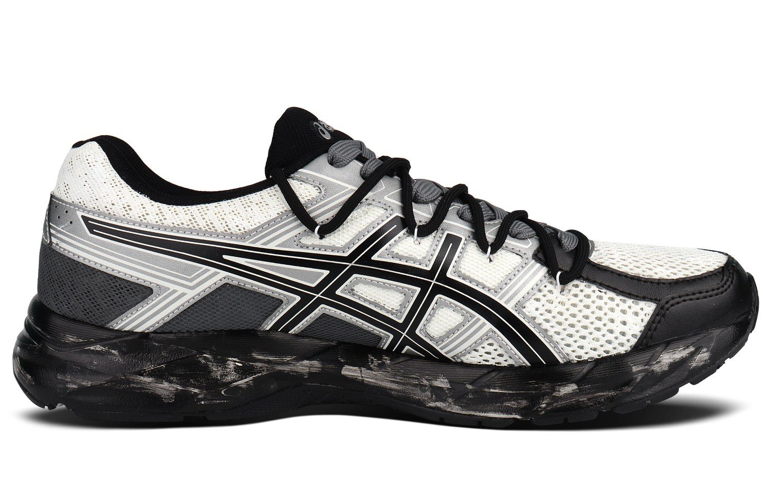 ASICS Gel Contend 4 Abrasion Resistant Low top Running Shoes мужские черно-серые — фото 4