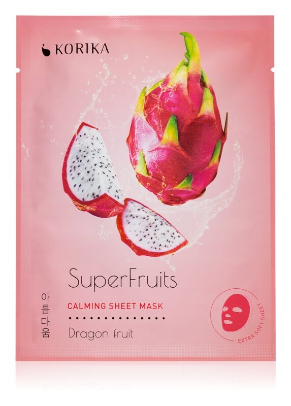 

Успокаивающая тканевая маска KORIKA SuperFruits
