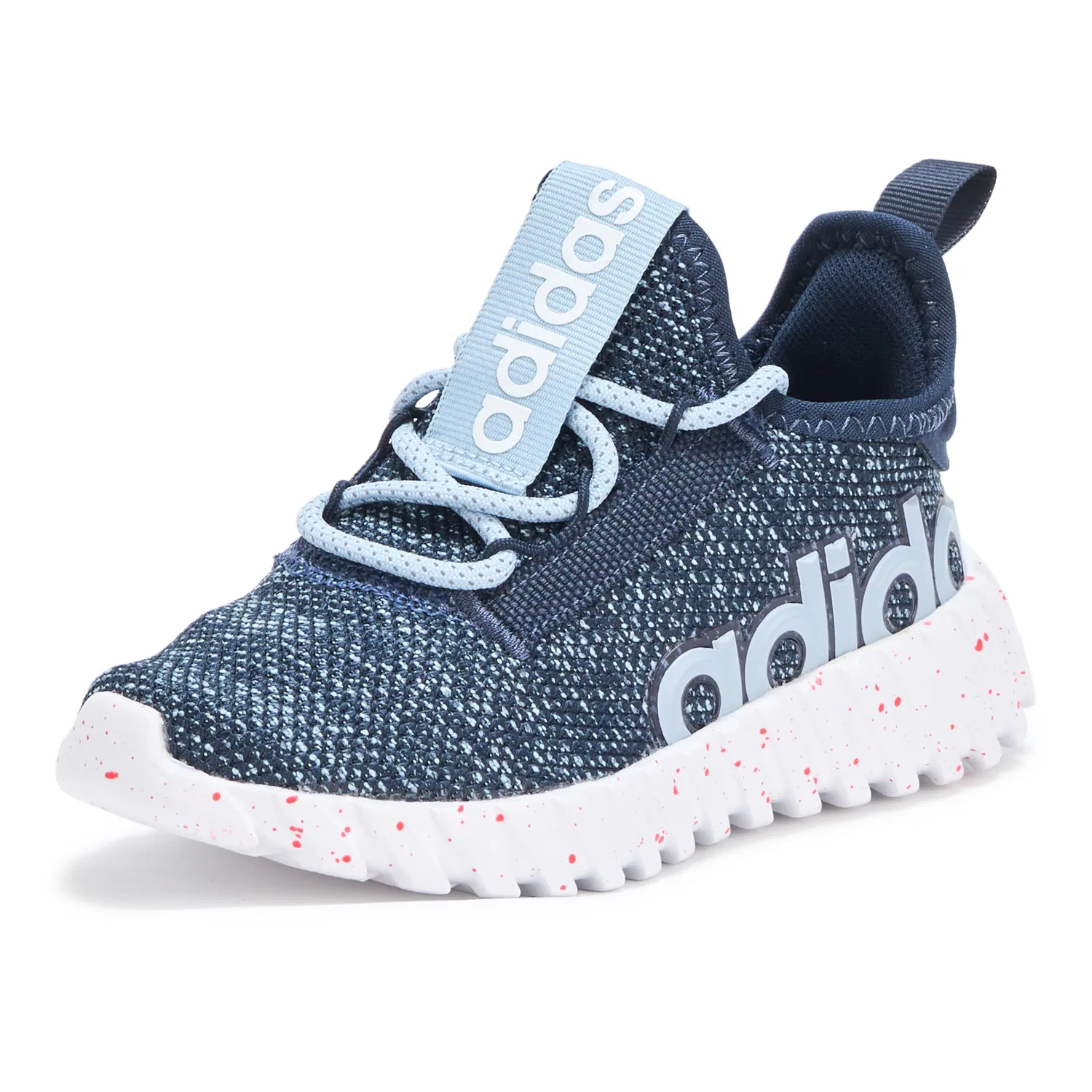 Детские кроссовки с текстильным верхом Kaptir 3.0 Adidas, Shiny Red Wonder Blue Ink
