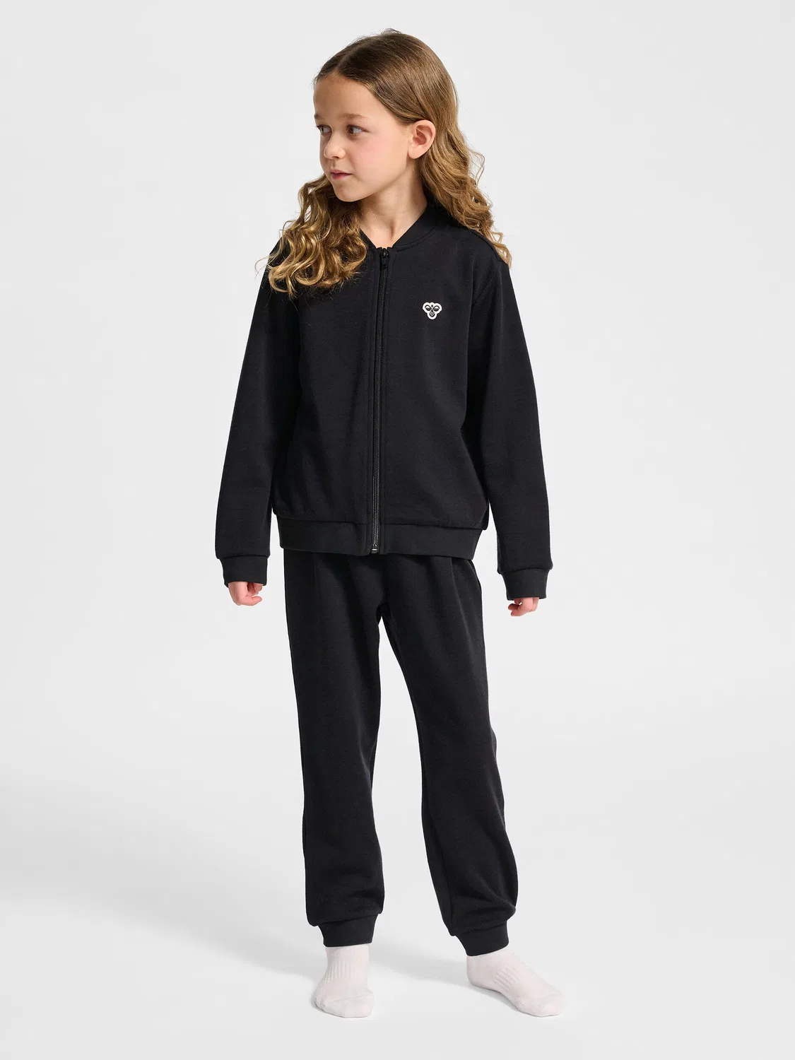 Детская куртка с молнией Wool Zip Hummel, Черный — фото 4