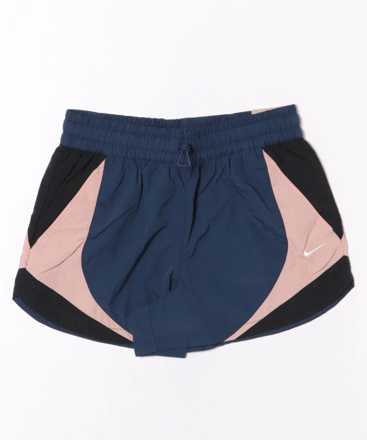 Женские шорты из легкого тафта с сетчатой подкладкой, модель ASWNSWSTREET3TRACKSHORT NIKE, Dark Navy