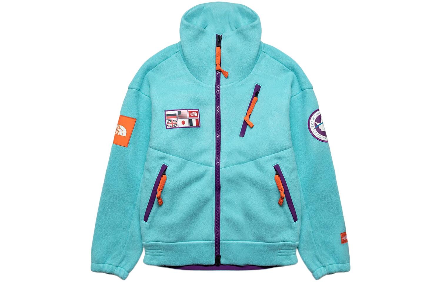 

Антарктическая коллекция куртка унисекс павлинье-синяя The North Face, синий