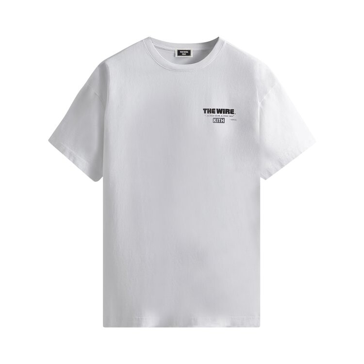 

Футболка Kith For The Wire Avon Vintage Tee 'White', белый