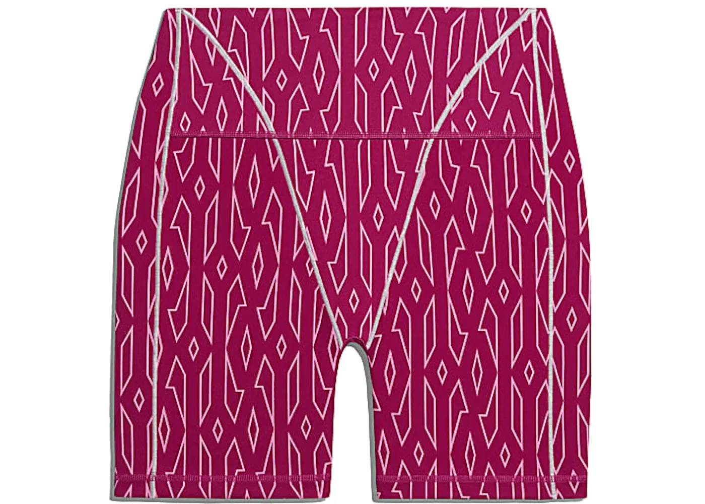 Женские леггинсы с монограммой Adidas Ivy Park Monogram Short Tights, Bold Pink