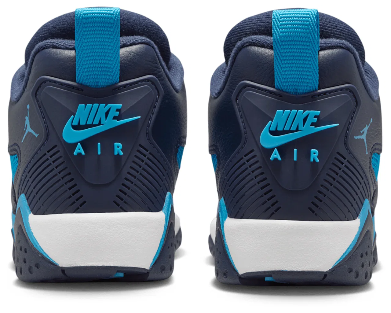 Кроссовки для мальчиков MVP 92 Jordan, цвет Obsidian/Dk Powder Blue/White — фото 3