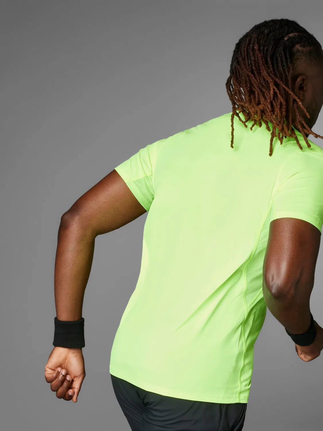 Футболка для бега Adizero Essentials adidas, зеленый — фото 4