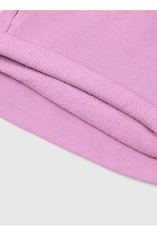 Детские шорты для девочек с вышивкой United Colors Of Benetton, Pink — фото 3