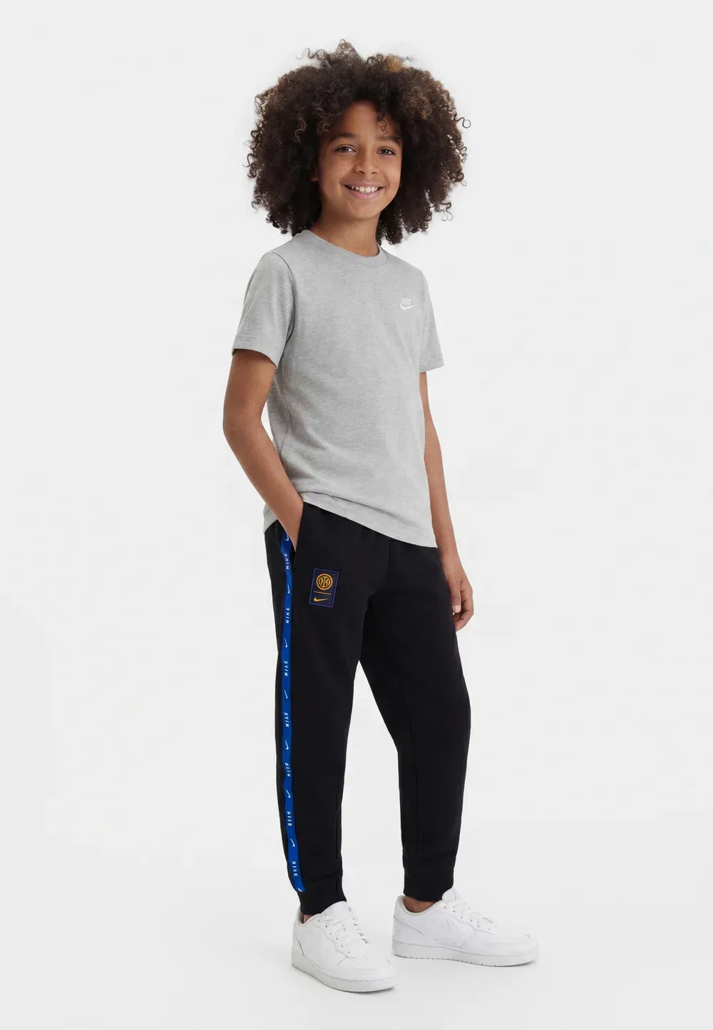 Спортивные брюки Inter Milano унисекс - клубная одежда Nike Performance, Black/Gold-Coloured