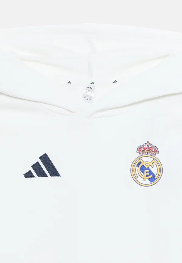 Детская толстовка унисекс "Реал Мадрид" - клубная одежда Adidas Performance, белый — фото 4