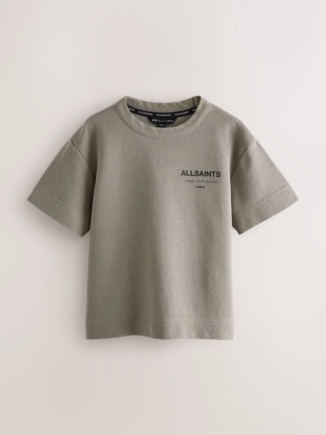 Футболка Oversized Waffle smALLSAINTS, хаки