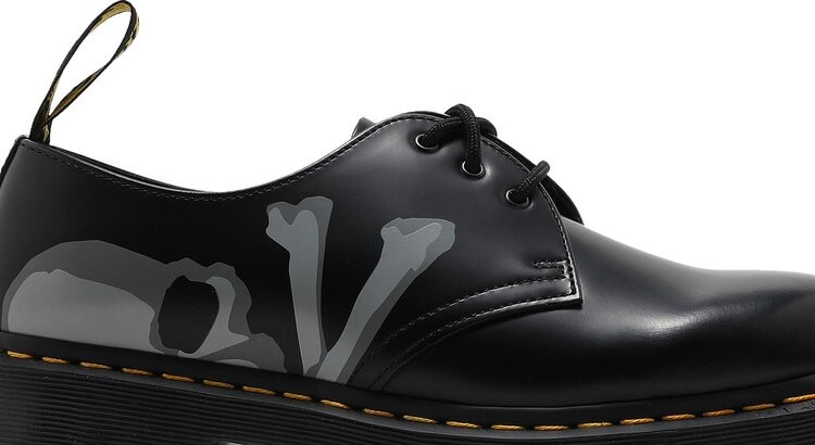 Ботинки мужские Dr. Martens x BAPE x Mastermind Japan с черепом, черный — фото 2