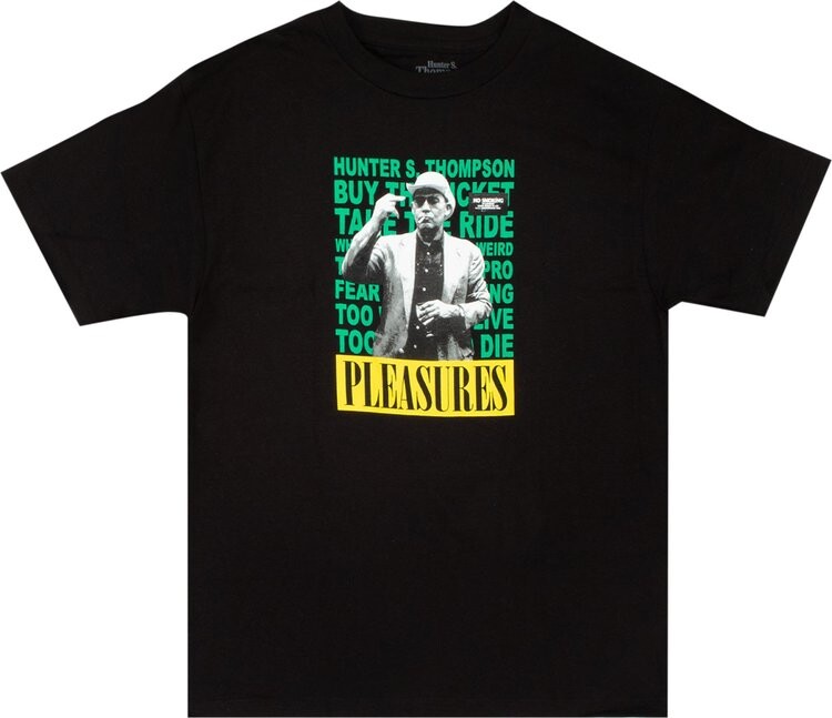 

Футболка Pleasures No Smoking T-Shirt 'Black', черный