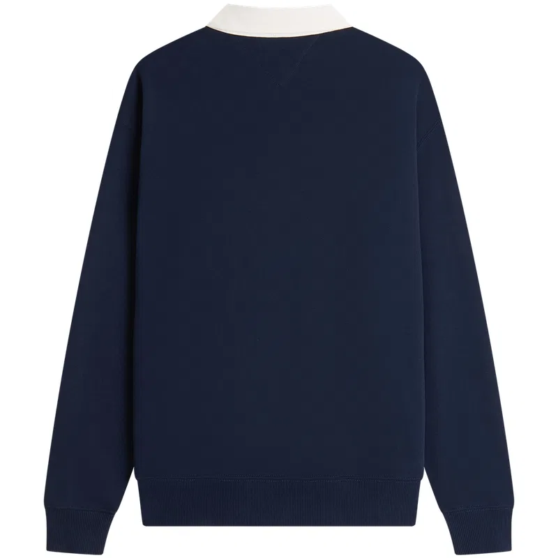 Мужской свитшот с поло-воротником Navy Blue C1G Tommy Hilfiger, Navy Blue C1G — фото 4