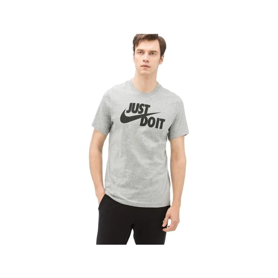 Футболка с длинным рукавом Just Do It Swoosh Nike, Серый