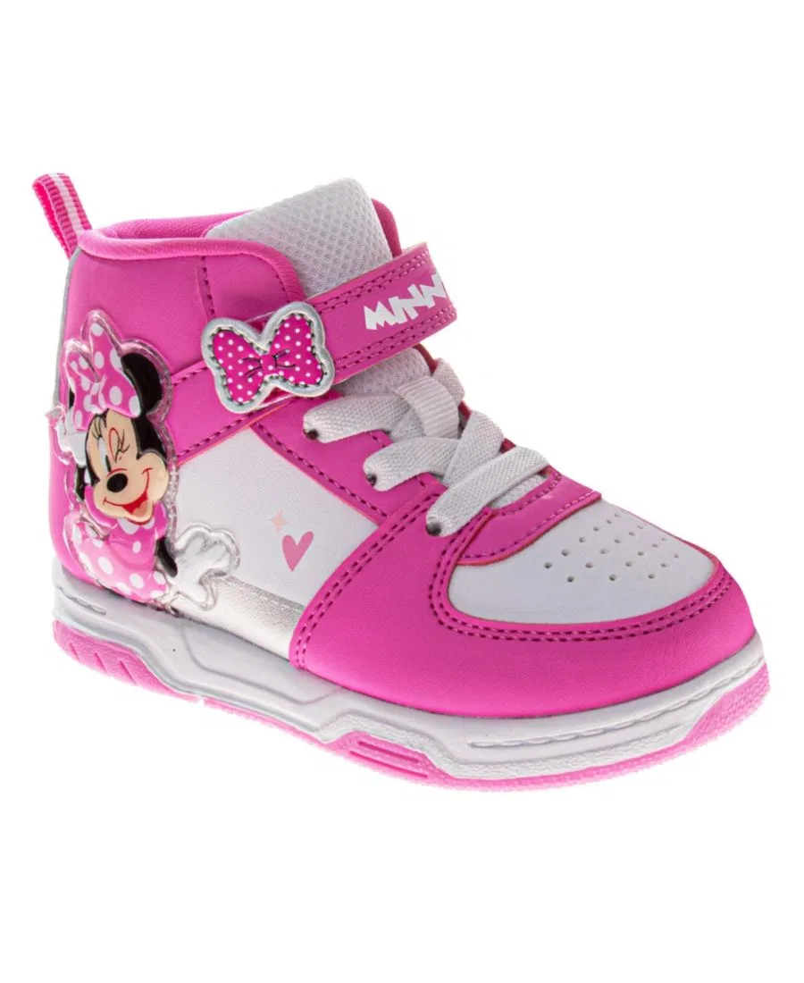 Кроссовки-высокие Minnie Mouse с 3D-бантом Disney, Pink