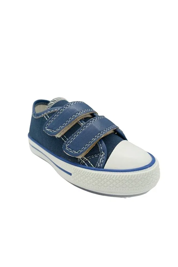 Детские туфли для девочек со световым эффектом Alf Bebe, Navy Blue — фото 2