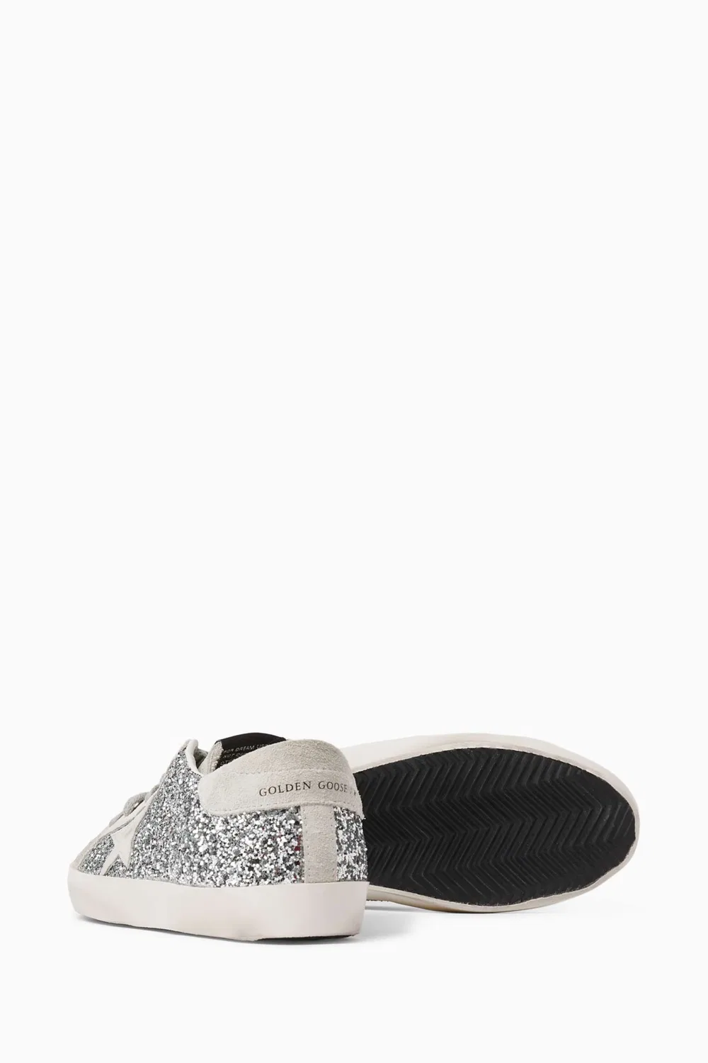 Кроссовки классические с блеском, модель Super-Star Classic Glitter, GOLDEN GOOSE — фото 3