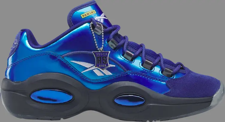 

Кроссовки panini x question low 'rookie signature prizm' Reebok, синий