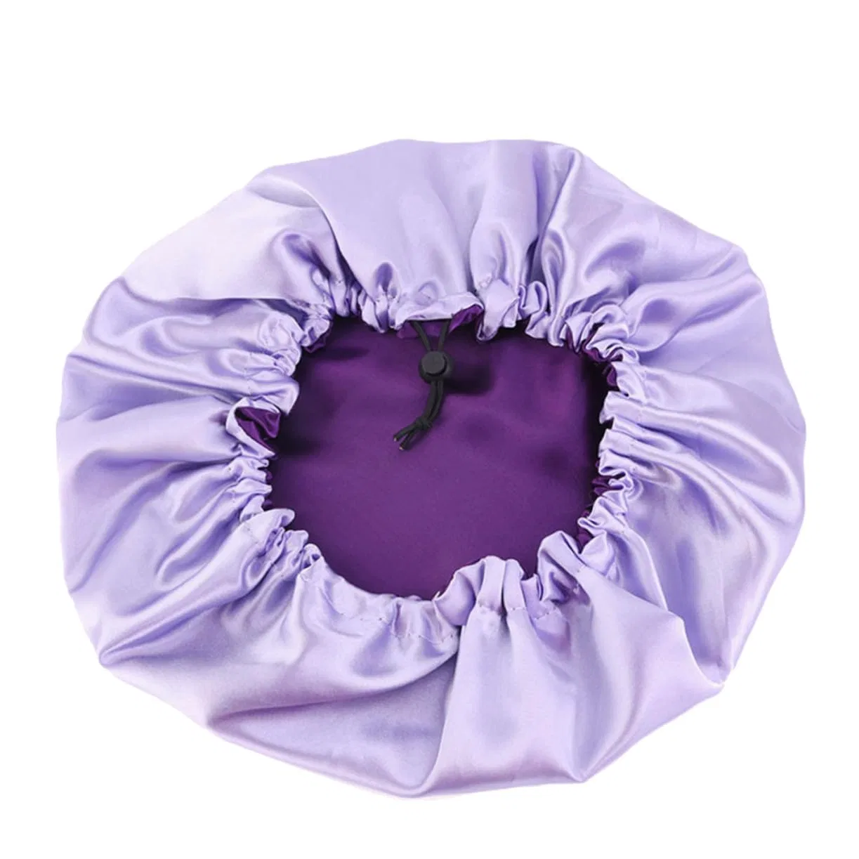 Шапочка для душа Satin, DECOMELODY, 36x36x0.1 см, Lilafarbener