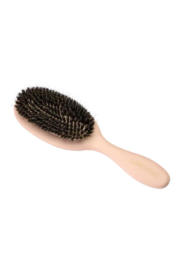 Щетка для волос овальная Wild boar hair brush, Lenoites, Pink — фото 2