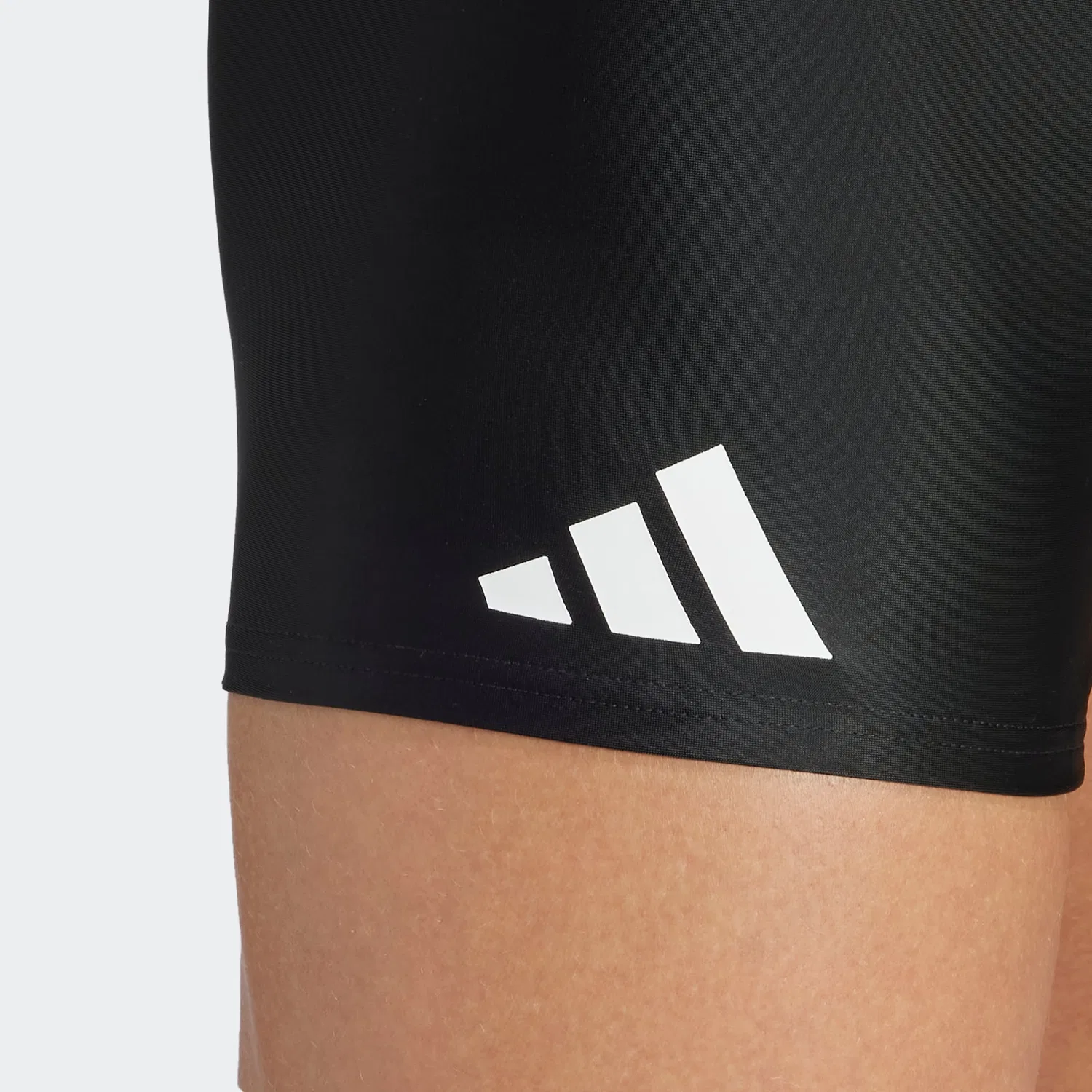 Мужские плавки-боксеры из хлоррезистентного материала Adidas Performance, Black/White — фото 4