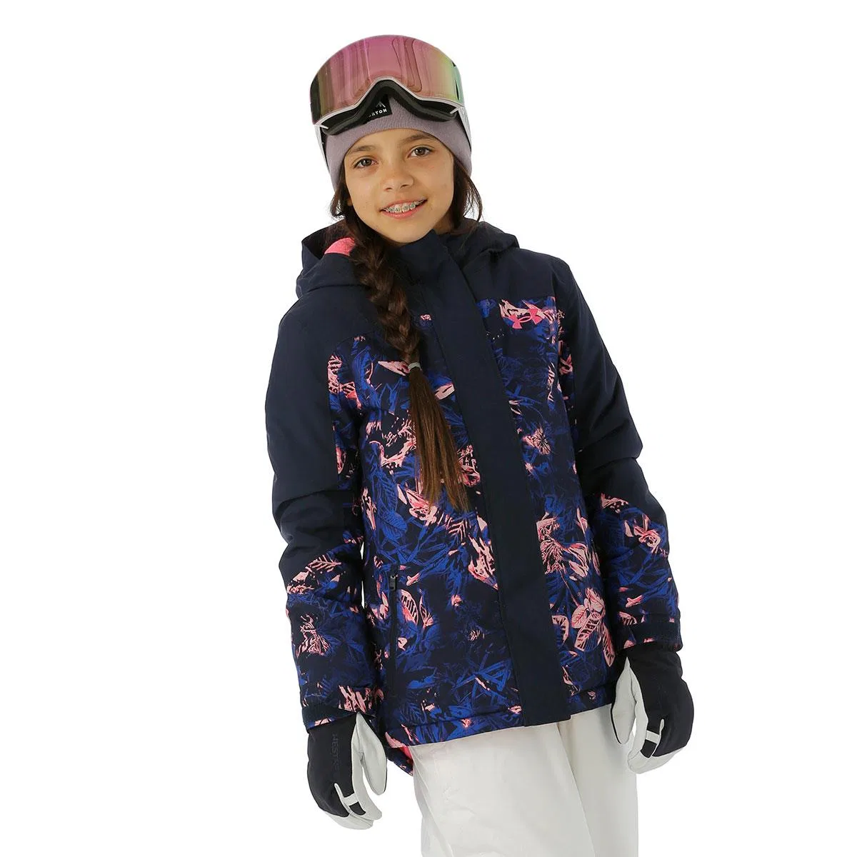 Куртка для девочек Treetop с утеплителем, Under Armour, Midnight Navy