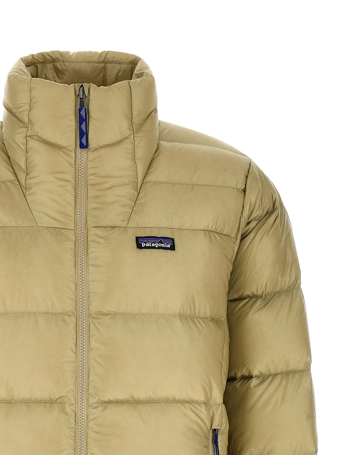 Пуховик "Fitz Roy Down Jacket" Patagonia, бежевый — фото 3