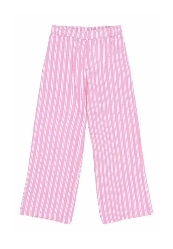 Ширли широкие брюки The New, Carmine Rose Striped — фото 3