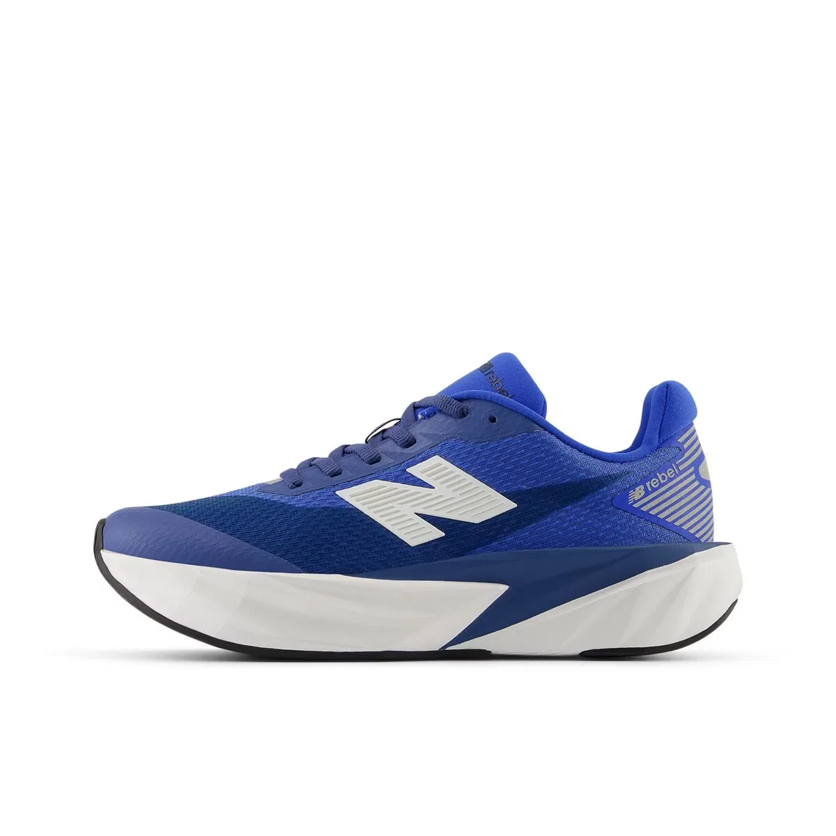 Детские кроссовки для мальчиков с амортизацией FuelCell Rebel New Balance, Magic Blue — фото 2