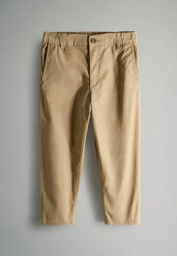 Брюки из хлопка с эластаном Regular fit - 3 pack, The Set, Navy Blue, Tan, Brown, Green, темно-синий/зеленый/коричневый/бежевый — фото 3