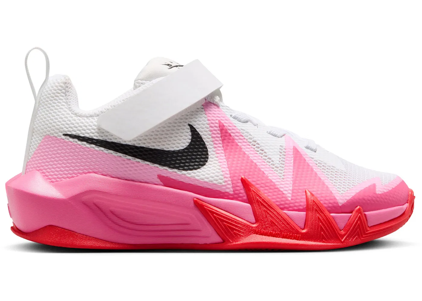 Детские кроссовки для девочек с принтом Nike ST Dynamite Nike, White Tropical Pink Pinksicle Black